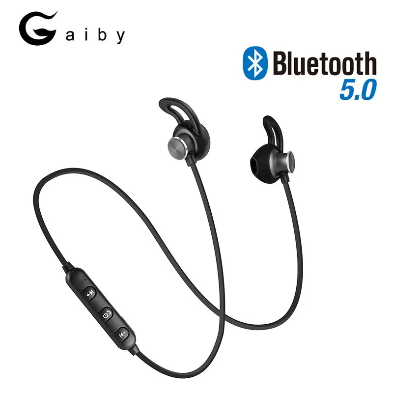 

Newest Magnetic Attraction Wireless Headphone Bluetooth 5.0 Earphone Bass Stereo Neckband Sport Earphone Auriculare On All Phone