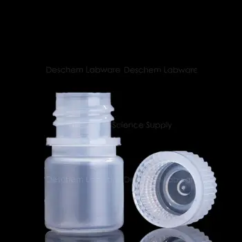

5mL PP Reagent Bottle Chemical Sample Clear Plastic Bottles,5Pcs/Pack