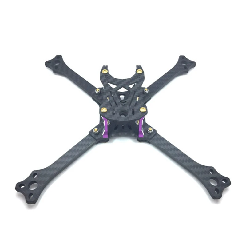 

New Arrival 3B-R 211 Positive X Arm 211mm Wheelbase FPV Racing Drone Frame Kit 5mm Arm Carbon Fiber 72g