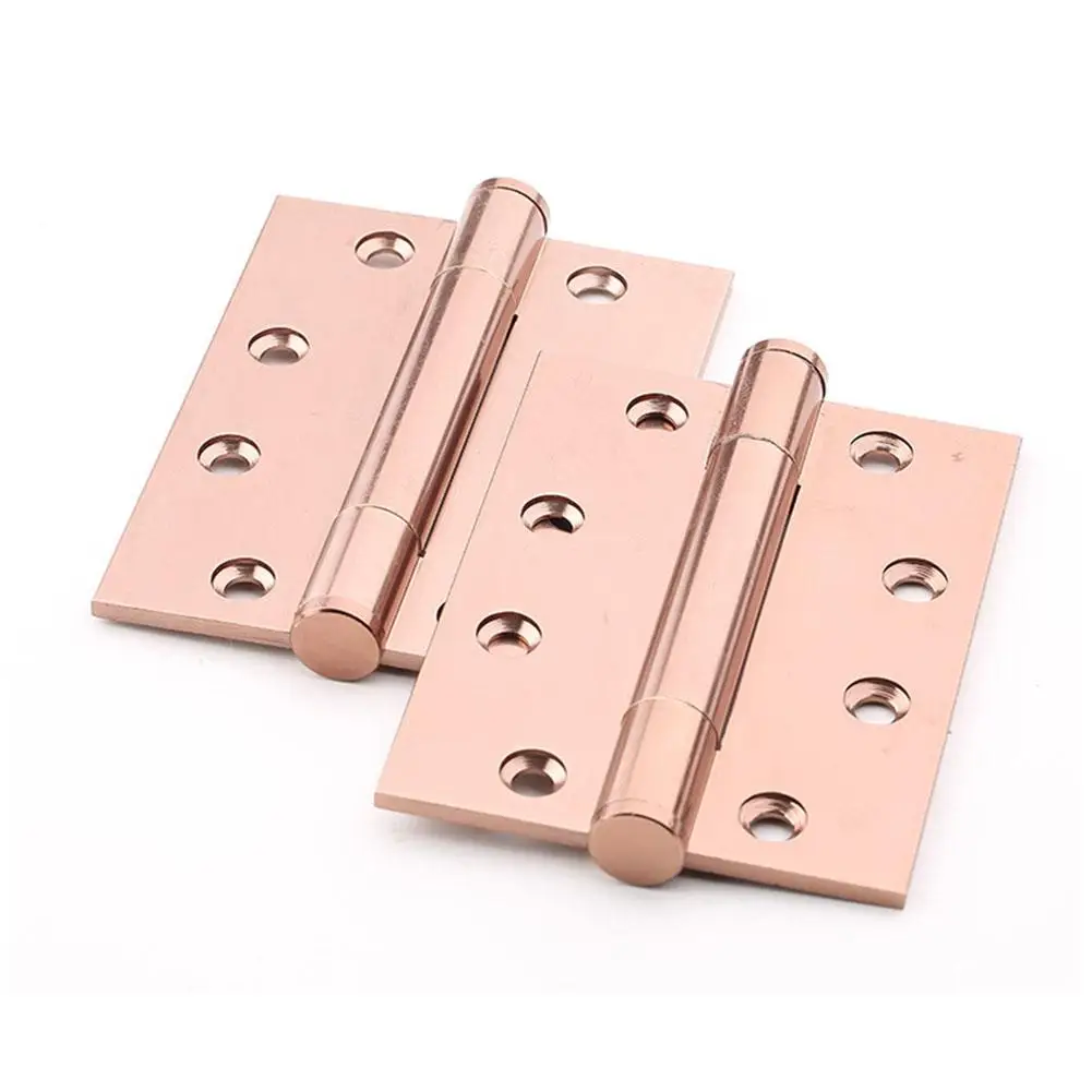 

Adeeing 4" 304 Space Aluminum Door Hinge Silver Color Ball Bearing with Screws