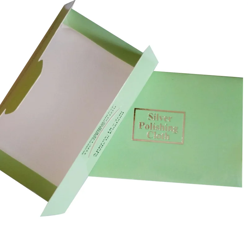 Hot Sale Flannelette 925 Sterling Silver Cleaning Cloth Silver