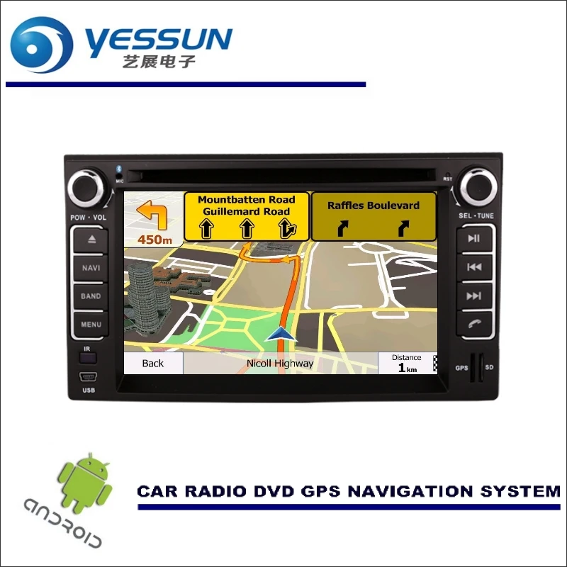 Discount YESSUN Wince / Android Car Media Navigation For Naza Suria / Picanto 2004~2011 CD DVD GPS Player Navi Radio Stereo 2