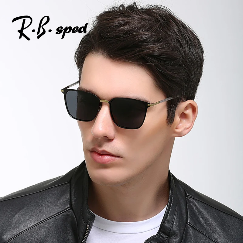 Polarized mirror Sunglasses Men brand designer mens sun glasses driving glasses oculos retro