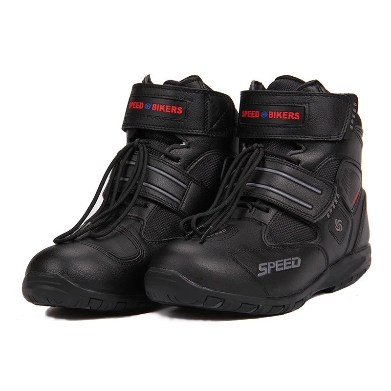 Sports Motorcycle Boots Riding Tribe SPEED BIKERS Comfortably Moto Racing Boots Motocross Motorbike Shoes A005 Black/White/Red Sports Motorcycle Boots Riding Tribe SPEED BIKERS Comfortably Moto Racing Boots Motocross Motorbike Shoes A005 Black/White/Red