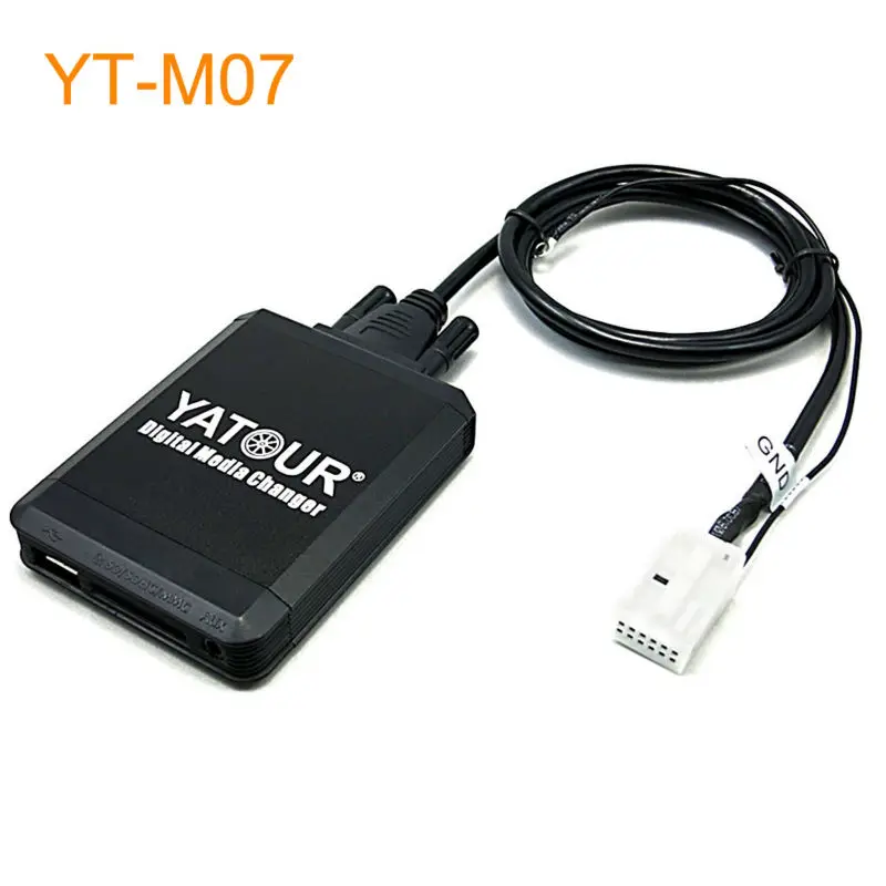 

Yatour M07 Car MP3 USB SD CD Changer for iPod AUX with Optional Bluetooth for Audi A3 A4 S4 TT R8