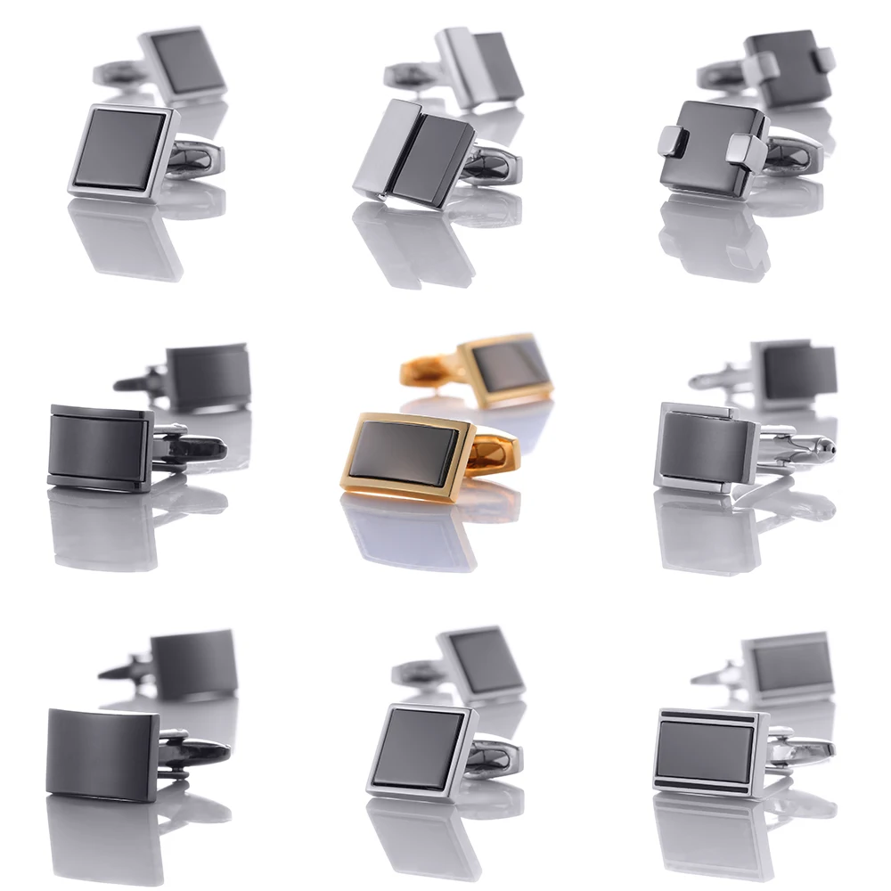 

Metal Copper High Quality Laser Engraved Check Sudoku Design Cufflink 9 style for mens Brand cuff buttons cufflinks Jewelry