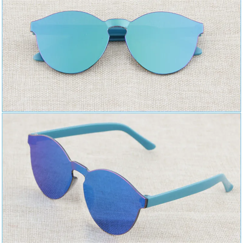 

2019 new fashion children's sunglasses classic retro brand designer design round men and women children UV400 sunglasses