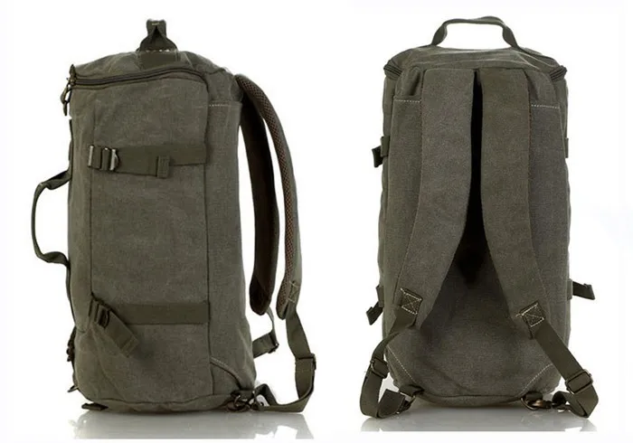 Мужская универсальная тактическая сумка на плечо, винтажный холщовый рюкзак, спортивный рюкзак, школьная сумка, сумка для путешествий