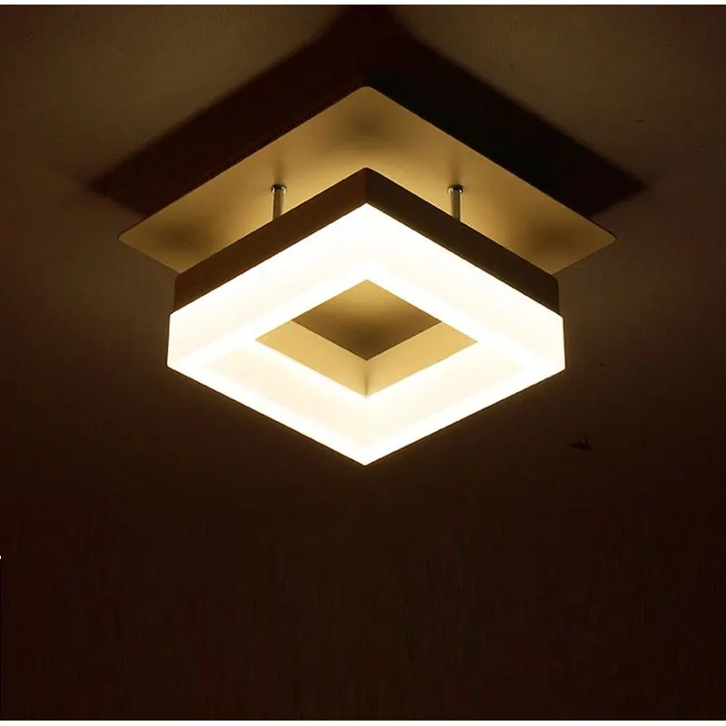 

Acrylic Modern Led Ceiling Light For Living room Dining room Bedroom Kitchen Bathroom Lamp White LED Ceiling Lamp Free Shipping