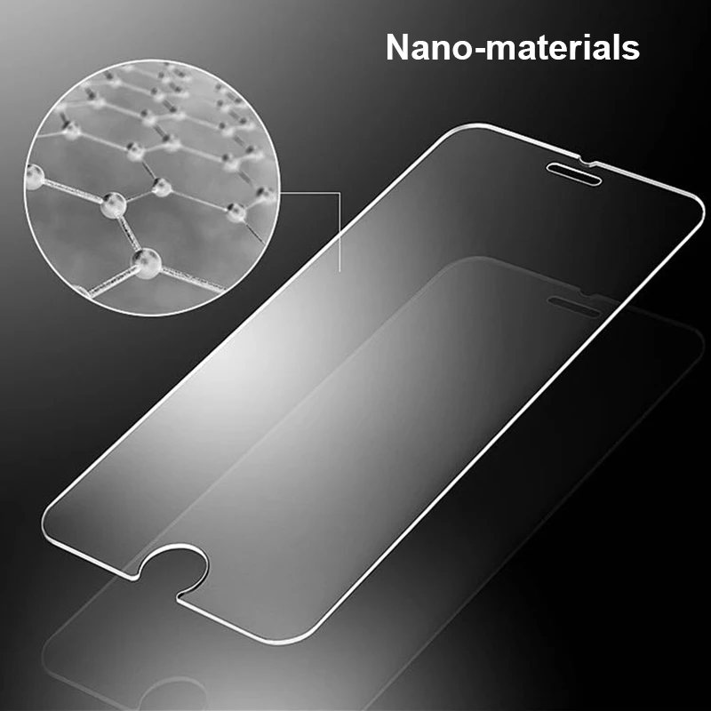 9H 2.5D Tempered Glass For Apple iPhone 4 4S 5 5S 5C SE Glass For Screen Protector For iPhoen X 6S 6 7 8 Plus Protective Film    (5)