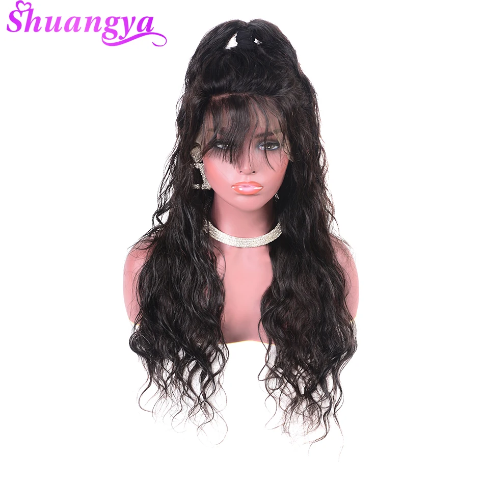 360 Lace Frontal Wig Pre Plucked With Baby Hair Malaysian Body Wave Wig Lace Front Human Hair Wigs For Black Women Remy Hair