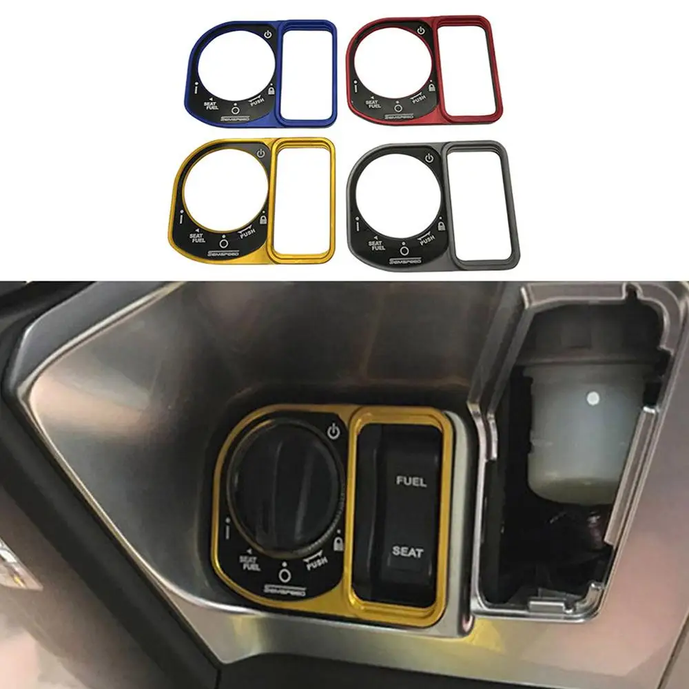 

Motorcycle PCX 150 125 Switch Electric Door Button Lock Cover Guard Protector For Honda PCX150 PCX125 2015 2016 2017 2018 2019