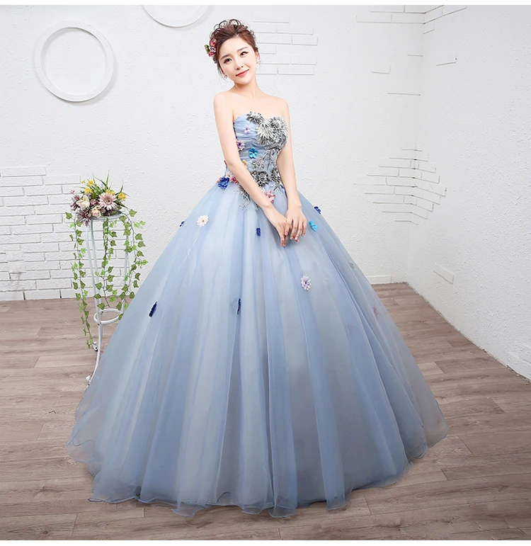 Vestido De Quinceanera 2018 без бретелек бальное платье бальные платья на шнуровке цветы сладкий 16 платья дебютантка платья плюс размер