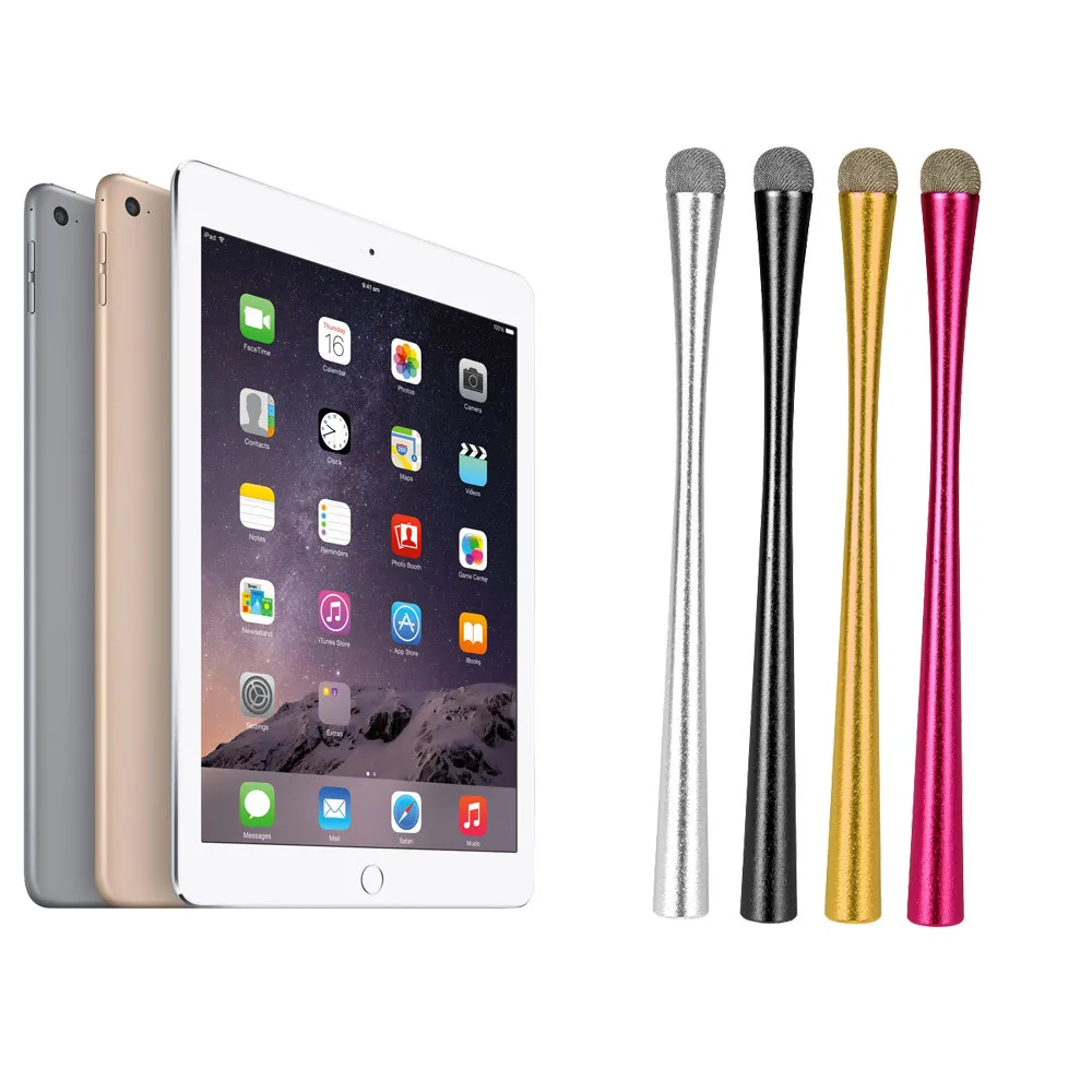 

newHigh Quality Universal Capacitive Touch Pen Metal Slim Long Stylus for Phone Tablet ICA touch screen stylus pen caneta touch