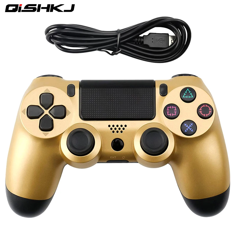 Проводной игровой контроллер для PS4 контроллер для sony Playstation 4 для DualShock Вибрационный джойстик геймпады для игровой станции 4