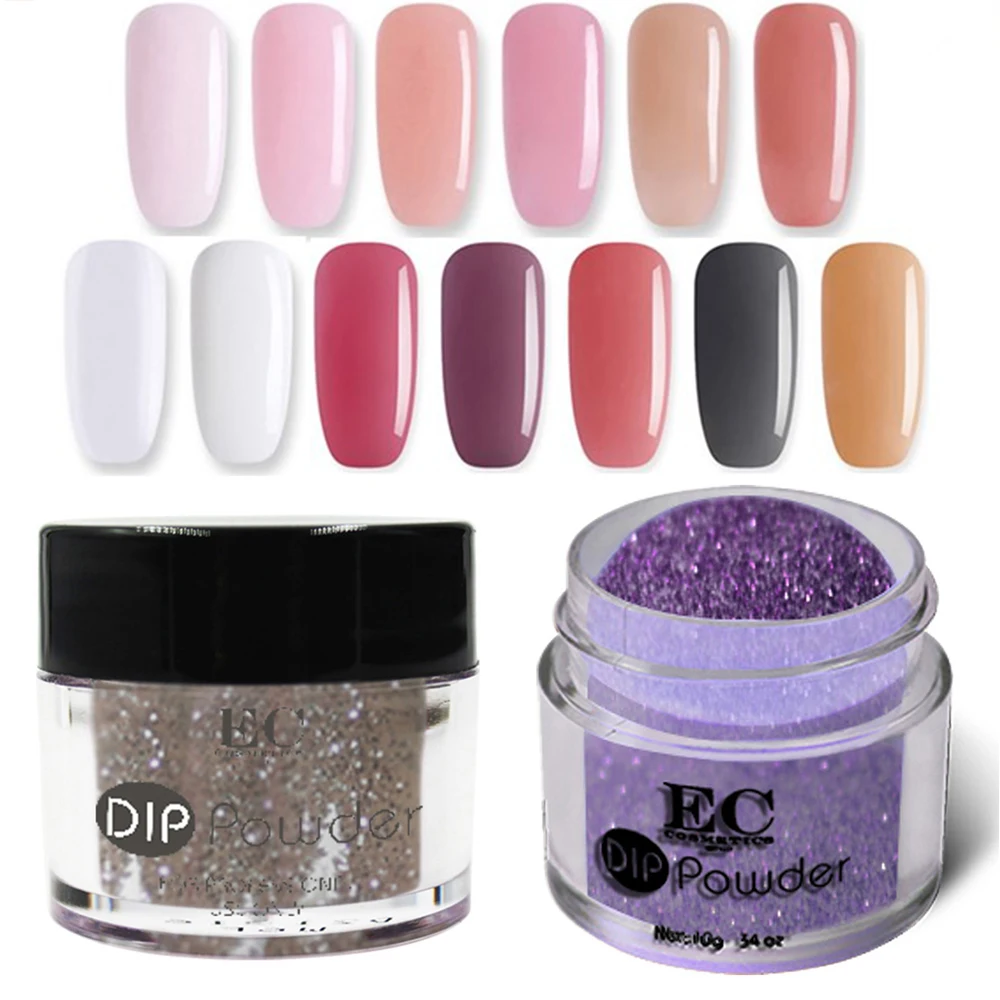 Chrome Nails Dip Powder Gel Polish Manicure Organic Designs Color