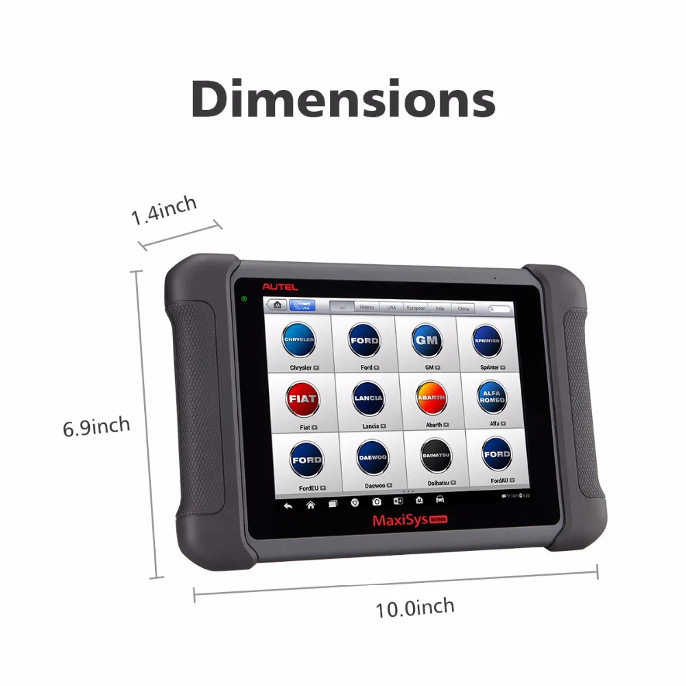 Autel MaxiSys MS906 Автомобильная диагностическая система мощная чем MaxiDAS DS708 и DS808