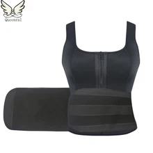 Trainer cintura modelagem alça de neoprene fino cinto corset shaper emagrecimento abdômen slimming body shaper shapewear perder peso quente