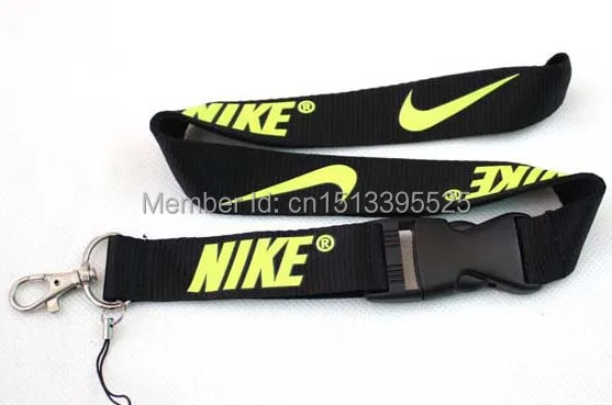 nike yellow lanyard