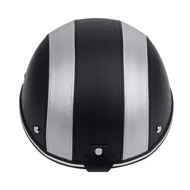 Motorcycle Helmets Bike Half Open Face Protective Helmet Hard Hat Safety Unisex Protect Helmet Racer Helm Matte Motocross