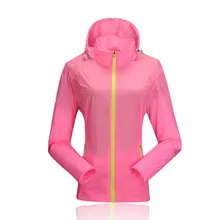 Mortonpart Весна Открытый Для женщин Водонепроницаемый ветрозащитный дышащий кожи куртка быстросохнущая Ветровка УФ Защита работает куртка