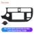 Seicane 2 Din Auto Refitting Trim Bezel Kit per 2011 2012 2013 KIA K3 RIO Guida A Sinistra con SRS foro Ripara La Struttura
