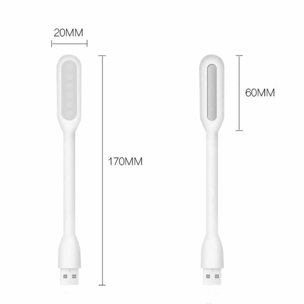 

Flexible Mini Lamp USB Book Reading Light Peripherals Gadgets Novelty gift for Power bank Computer