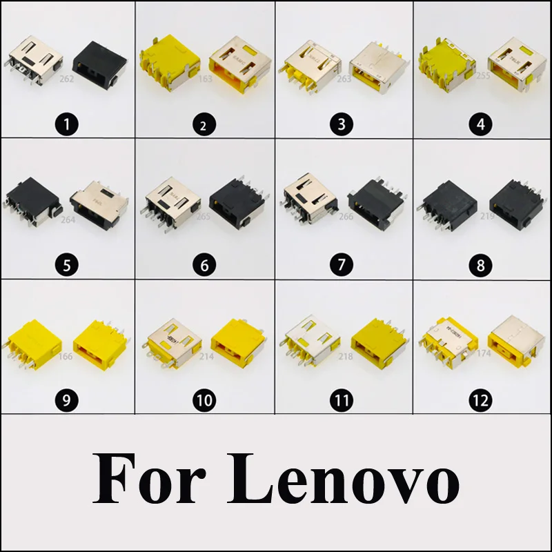 Разъем питания постоянного тока для LENOVO G500 G505 Z501 YOGA X1 11 13 G700 G710 S500 S500T Z710 FLEX 14 15 DC Jack