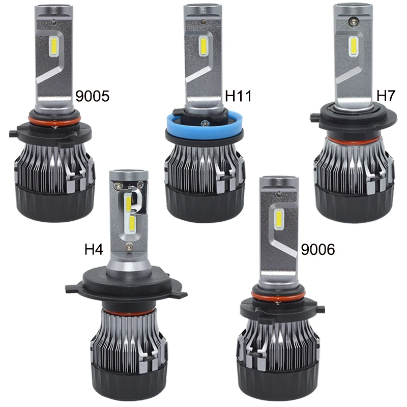 Светодиодные Автомобильные фары H7 Led H4 H11 H8 9005 HB3 9006 HB4 10000lm высокой мощности 60 Вт