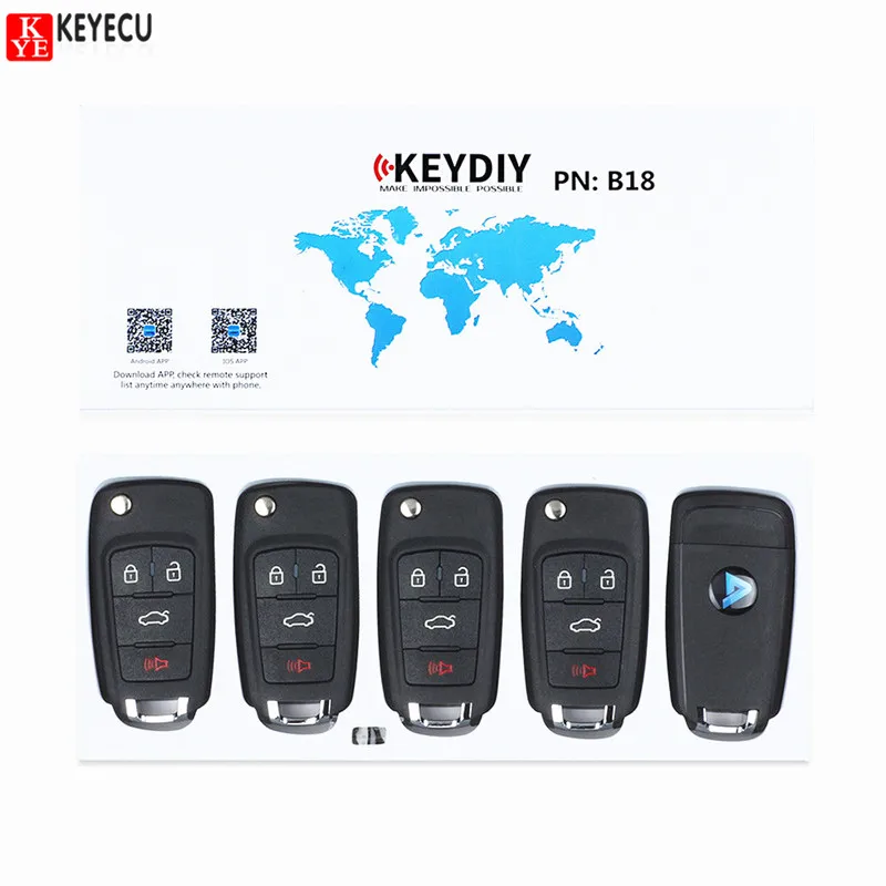 KEYECU (упаковка из 5) универсальный пульт дистанционного управления серии B для KD900 +