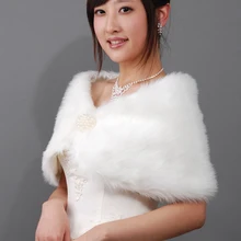 Свадебное болеро, свадебные накидки, шали, теплая верхняя одежда, куртка из искусственного меха, женские свадебные накидки