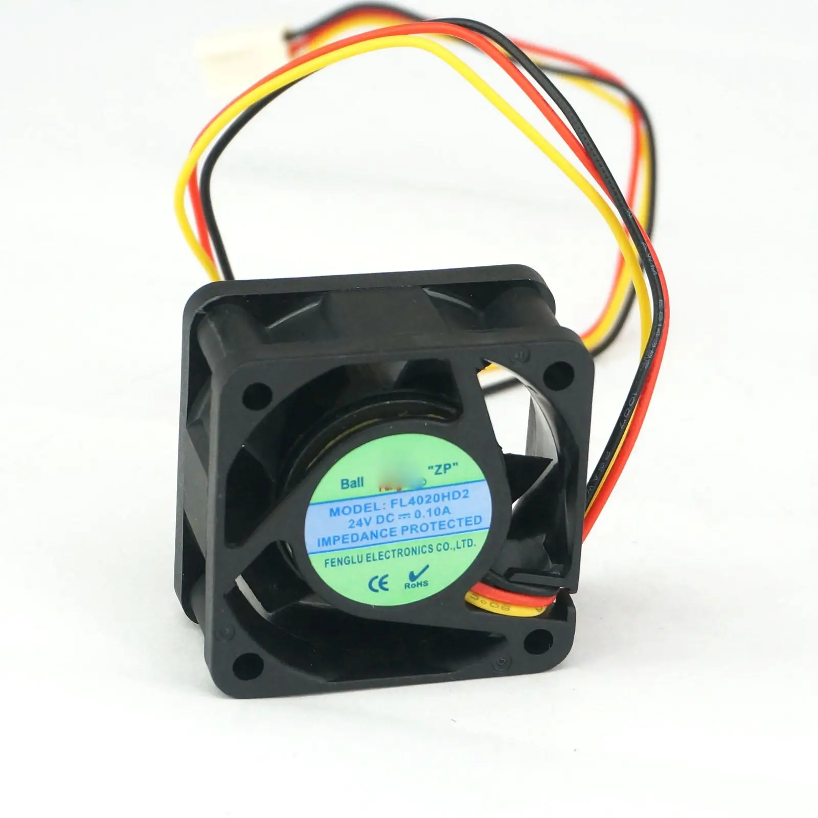 24V DC 40x40x20mm Axial Radiator Fan 8000RPM Dual Ball Bearing Middle Speed