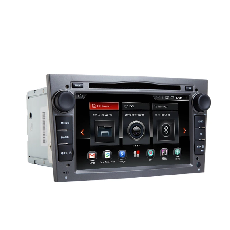 Автомобильный DVD плеер CarExc Octa Core Android 9 0 OS для Opel Astra Corsa Zefira Vectra центральный
