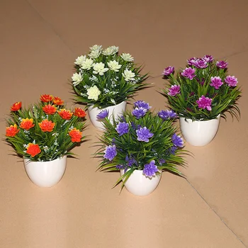

Bottle+flowers The office desk flower pot plant supply high-grade decorative gifts bonsai plants quality