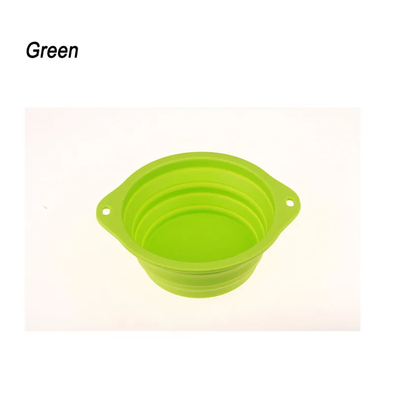 Foldable Collapsible Pets Bowl Food Water Feeding Plate Travel Portable Bowl Dish for Dogs Cat Water Feeder Dish 40DC19 (3)