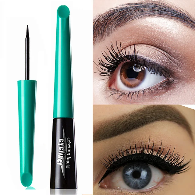 Black Liquid Eyeliner Long lasting Easy to Wear Natural Eye Liner
