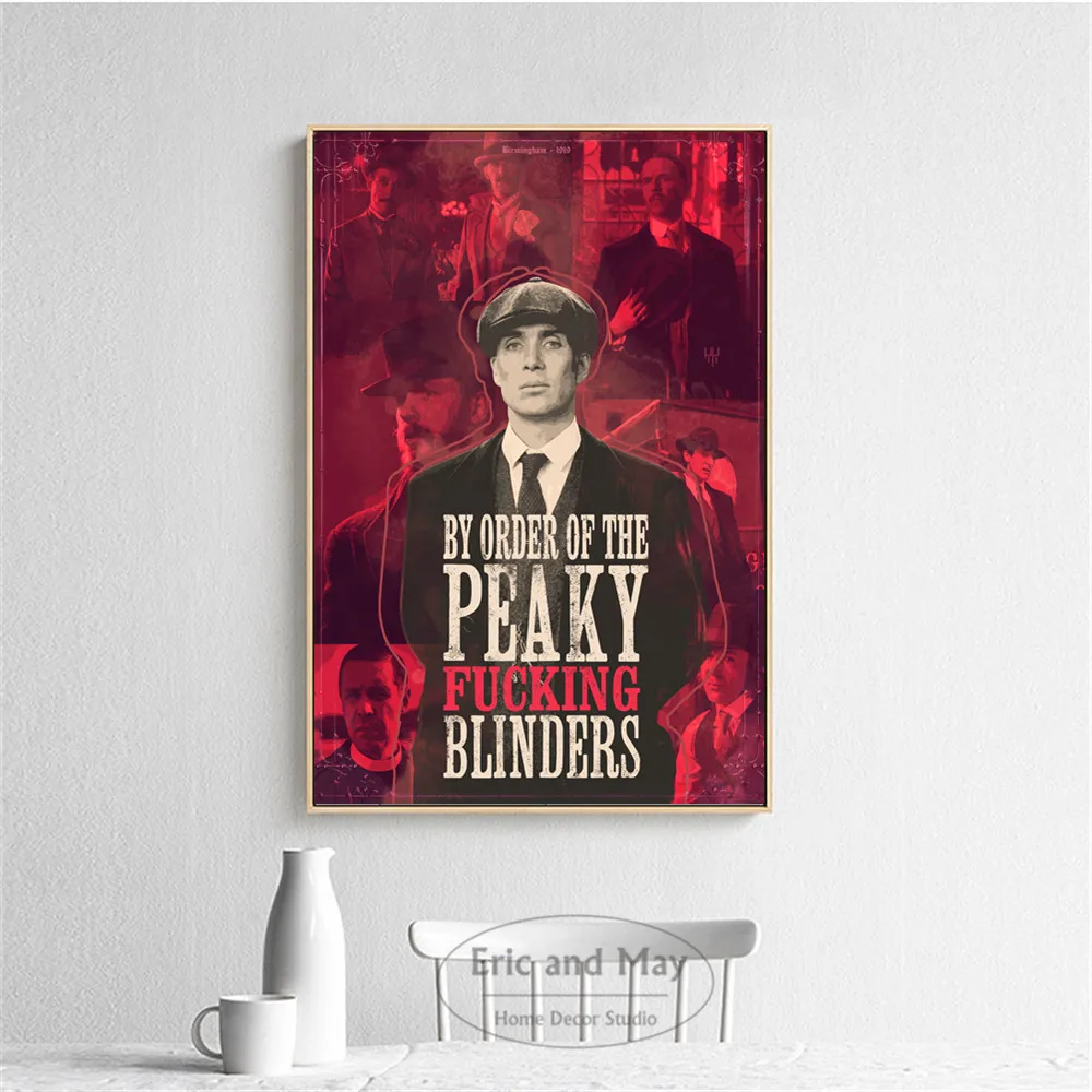 Peaky Blinders ТВ-шоу серии настенные картины плакаты Художественная печать на холсте без рамы картины украшения Современный домашний декор Куадрос