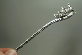 

Chinese exquisite old Miao silver hairpin hairpin exquisite free delivery