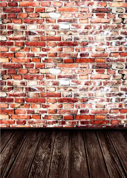 

LIFE MAGIC BOX Photocall Red Brick Wall New Year Photo Session Photography Backdrops Photo Studio Background