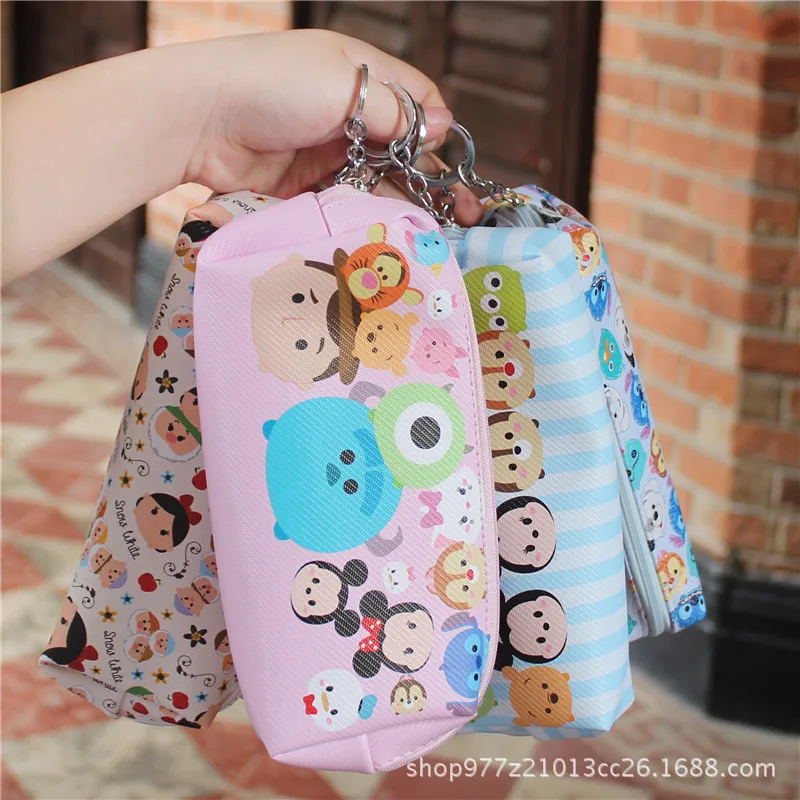 

IVYYE 1PCS Toy Story Aliens Woody Anime Cosmetics Bags PU Zipper School Pencil Case Storage Pen Bag Pouch Stationery New