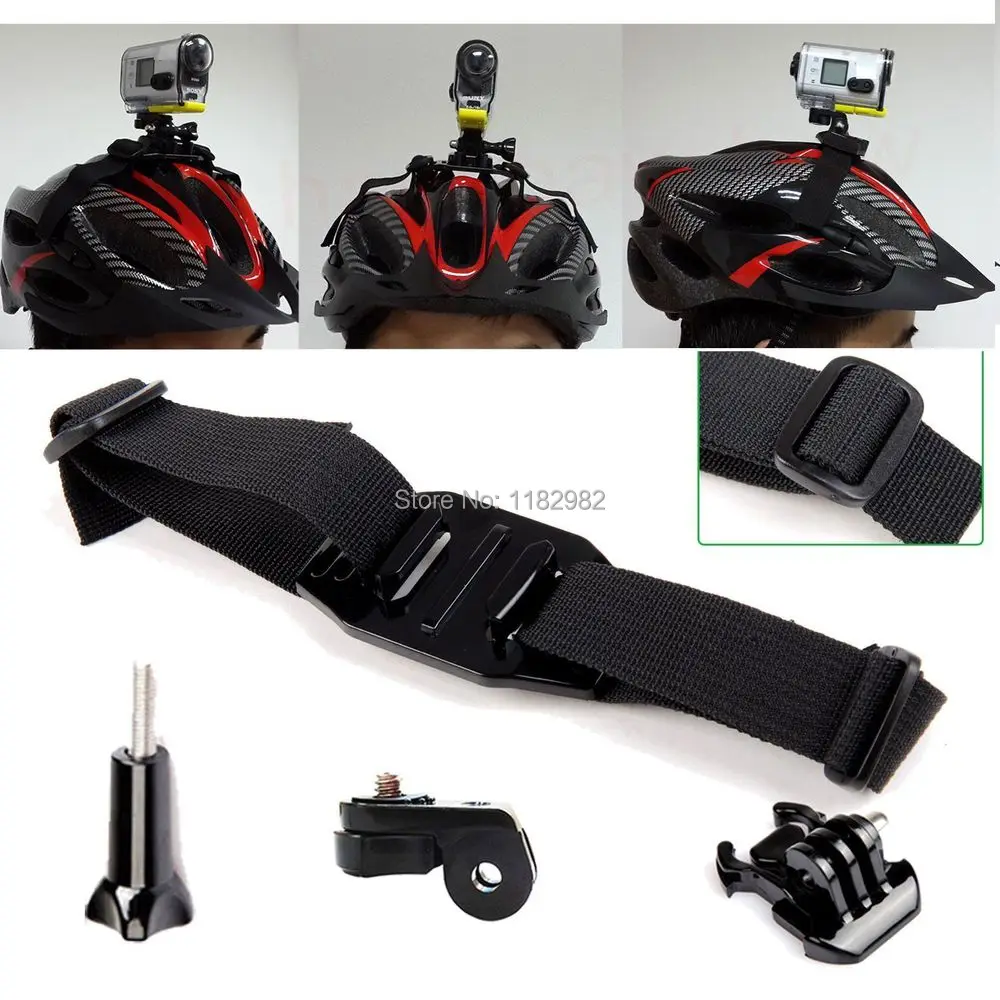 4in1 1set Helmet Strap Mount Kit for Quick Release Buckle/ Helmet strap