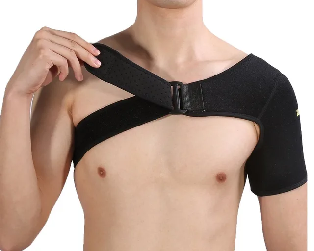 Yosoo Adjustable Shoulder Brace Support Belt With Strap For Rotator