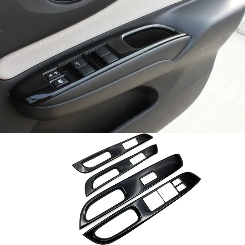 Us 38 26 11 Off Car Interior Decorative Accessories For Nissan Note E12 E Power Right Drive Inner Window Switch Cover Piano Black Abs 2016 2019 In