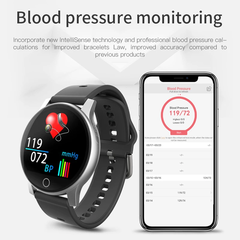 North Edge Смарт часы ЭКГ PPC водонепроницаемый IP67 сердечный ритм кровяное давление