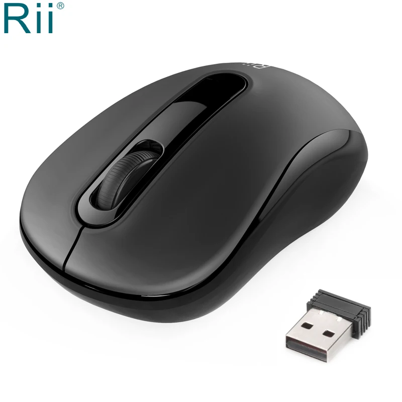 

Rii RM100 2.4GHz Wireless Mouse for Compute Laptop Desktop 1000DPI