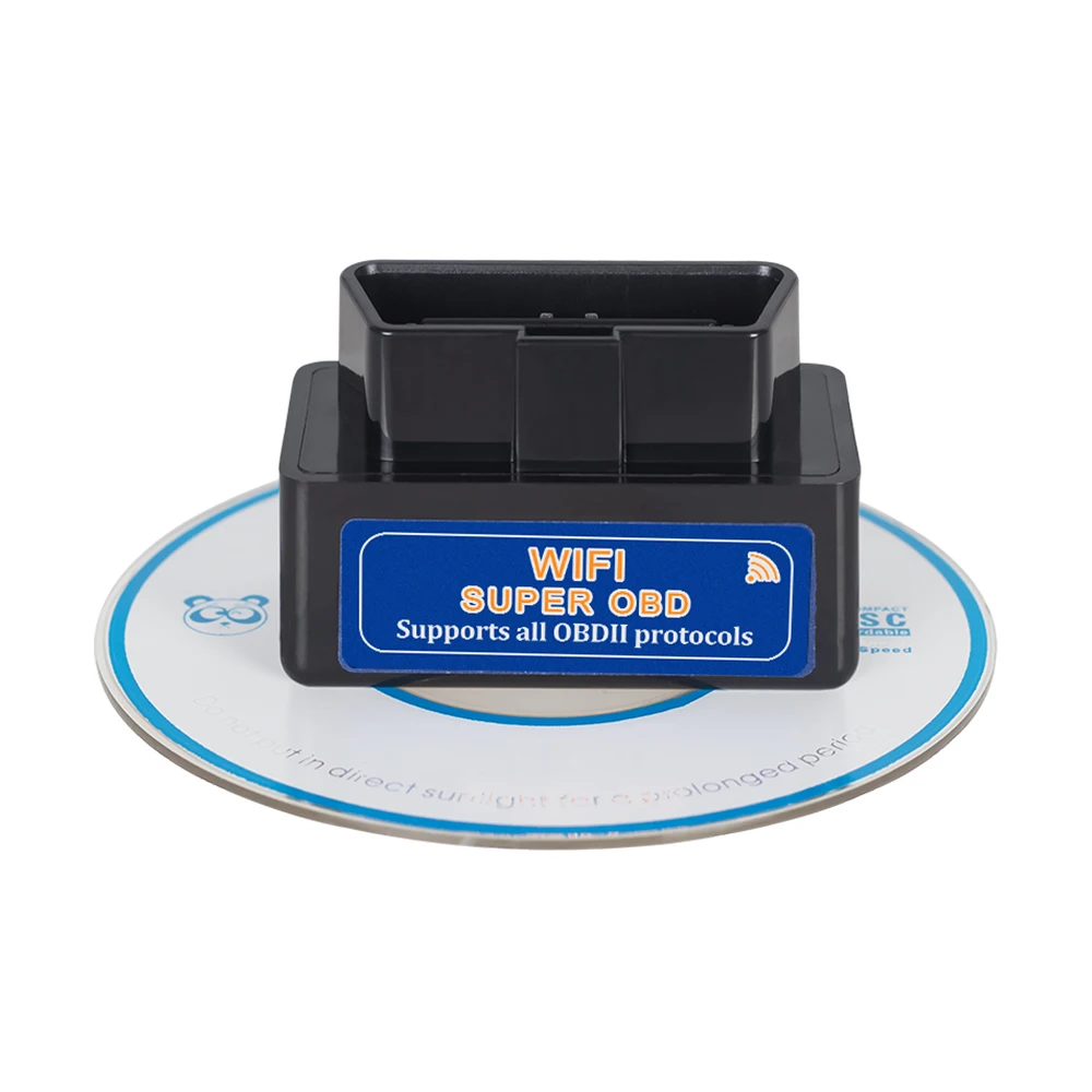 Диагностический инструмент elm327 v1.5 OBD2 Wi Fi Супер Мини elm 327 bluetooth V2.1 работает на