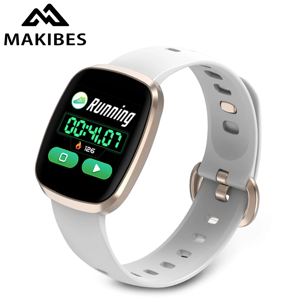 

MAKIBES HR5 Wristband Smart Bracelet Fitness Tracker SmartBand for xiaomi iPhone7 Huawei HR3 upgrade version 60 days Standby