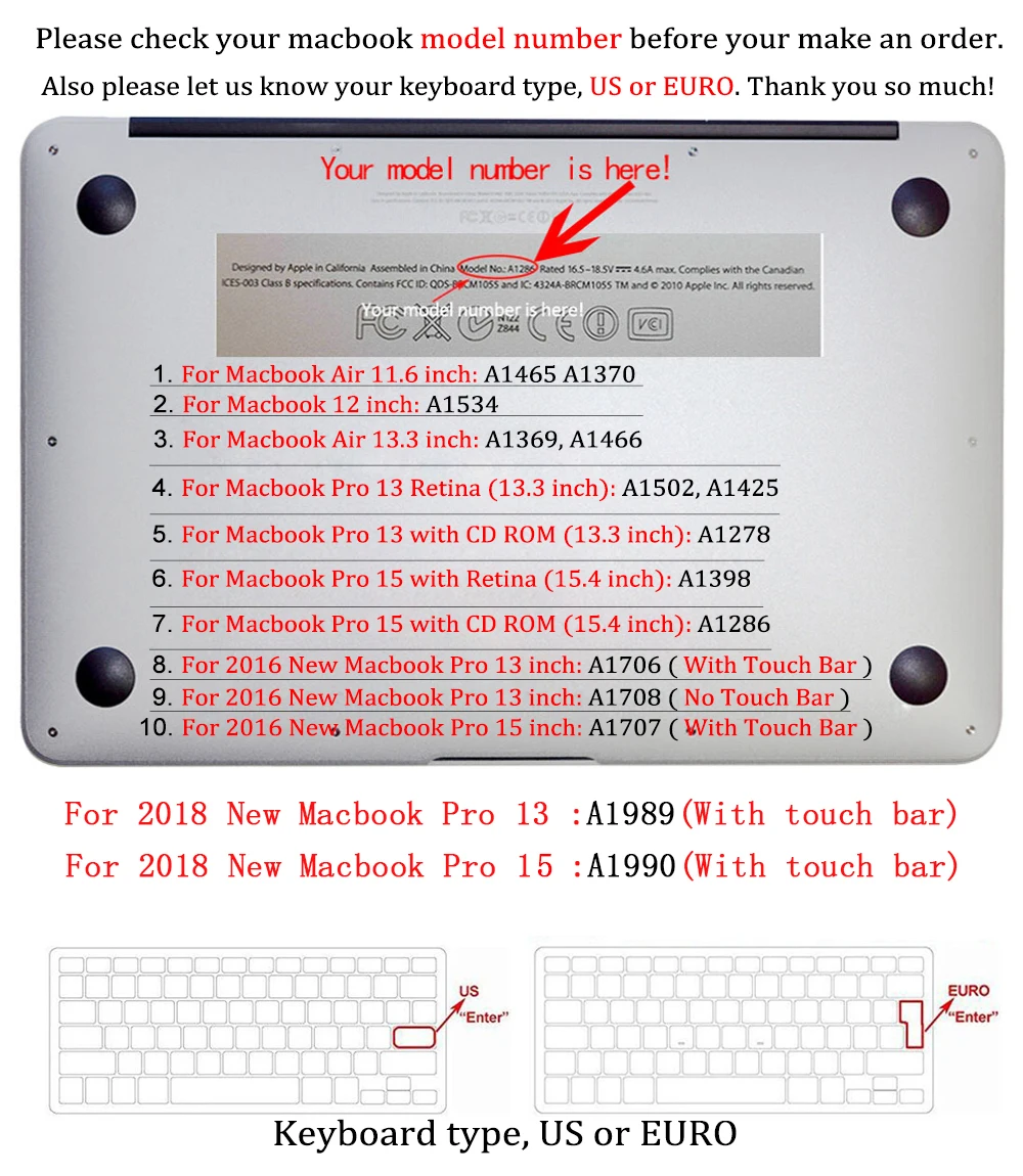 Чехол с мраморной текстурой для Apple Macbook Air Pro retina 11 12 13, чехол для ноутбука для нового Macbook Pro 13 15,4 с сенсорной панелью a1989 a1990