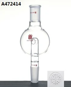 

A472414 synthware,Adapter, Anti-splash, with perforated plate, upper joint:24/40, lower joint:14/20, capacity:100ml