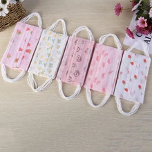 10 шт Анти-пыль Одноразовые Медицинские Рот маска для лица для детей крышка уха Петля инструмент